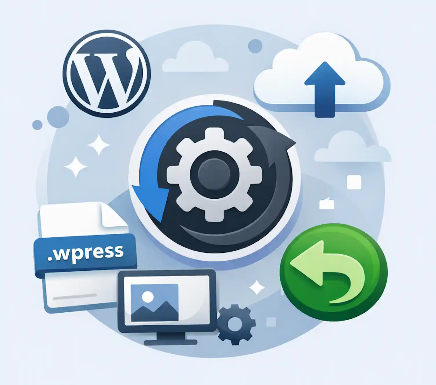 Traktor: sérült WordPress backup helyreállítása