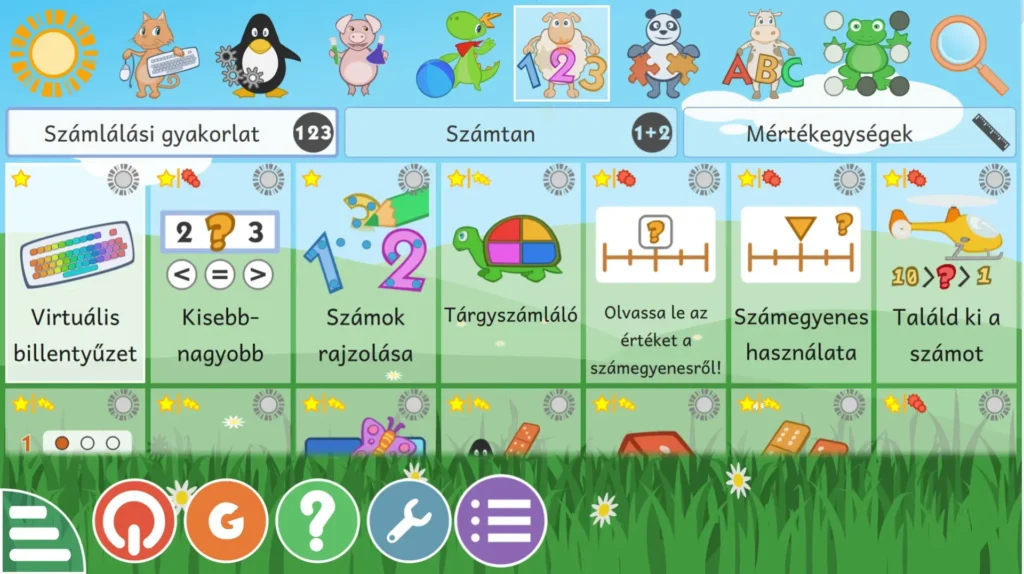 GCompris: játékos tanulás közel 200 oktató feladattal 2 Számolást és alapvető matematikát gyakorló GCompris feladat