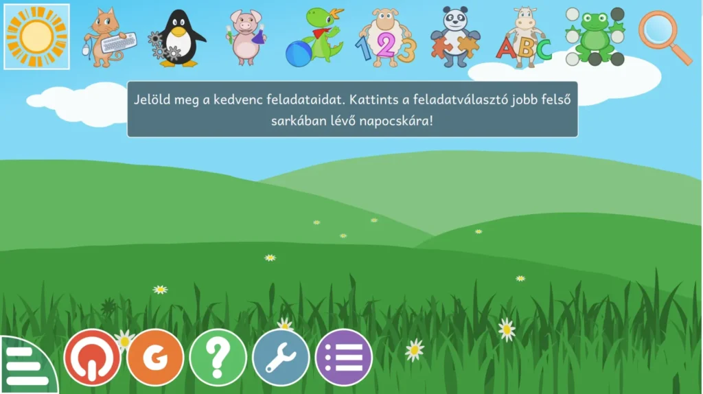 GCompris: játékos tanulás közel 200 oktató feladattal 1
A GCompris főmenüje a választható oktatási feladatkategóriákkal